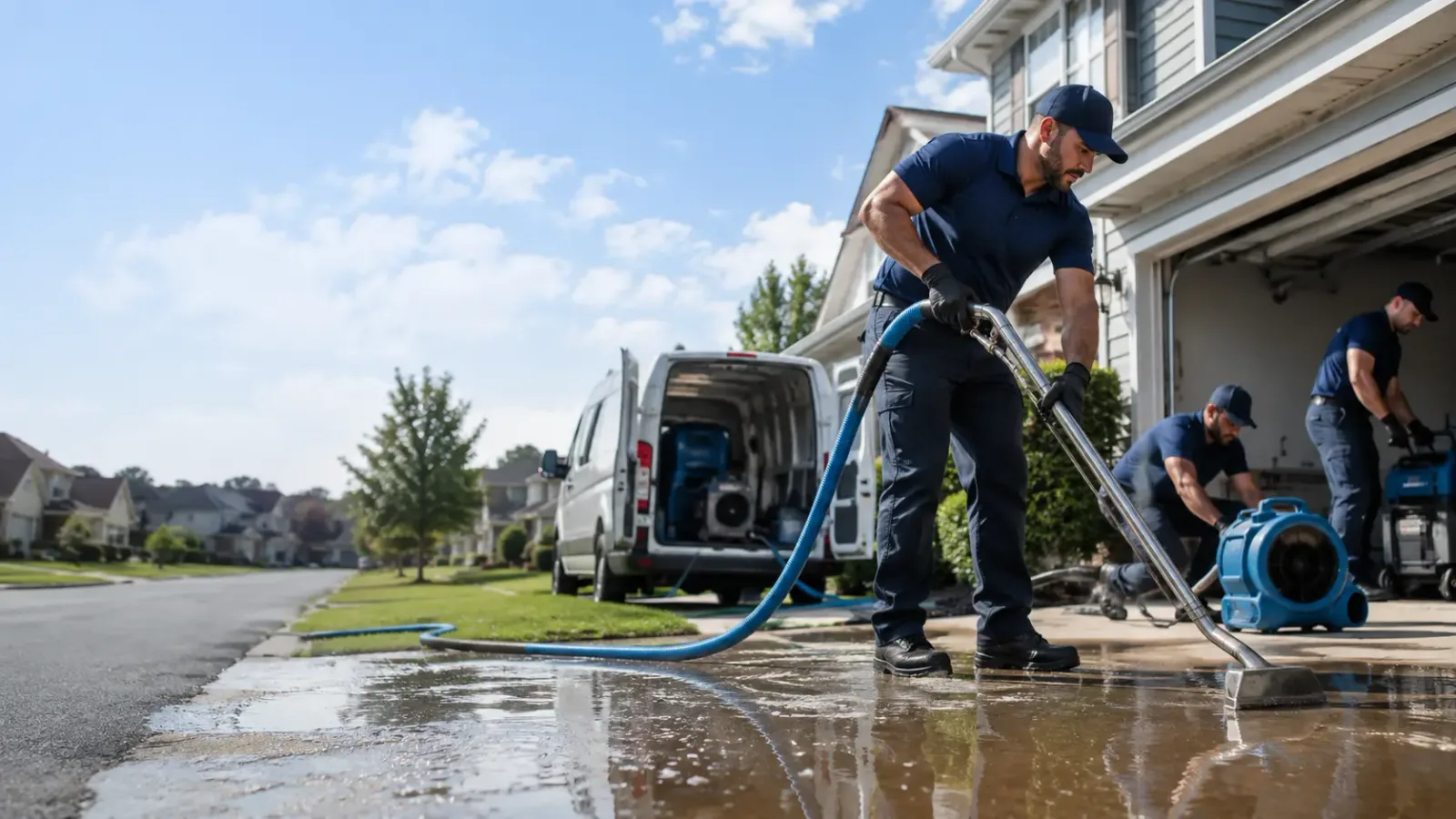 Flood Damage Restoration in Rosendale, WI